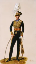 Lieutenant Général Sir Thomas Downman (1776-1852) KCH Royal Horse Artillery, vers 1832